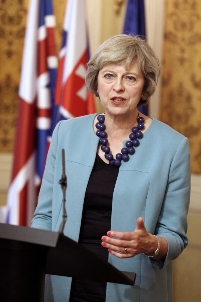 영국의 유럽연합(EU) 탈퇴 시기가 오는 2019년 말까지 늦어 질 가능성이 제기됐다. 사진은 테레사 메이 영국 총리의 모습. / 뉴시스
