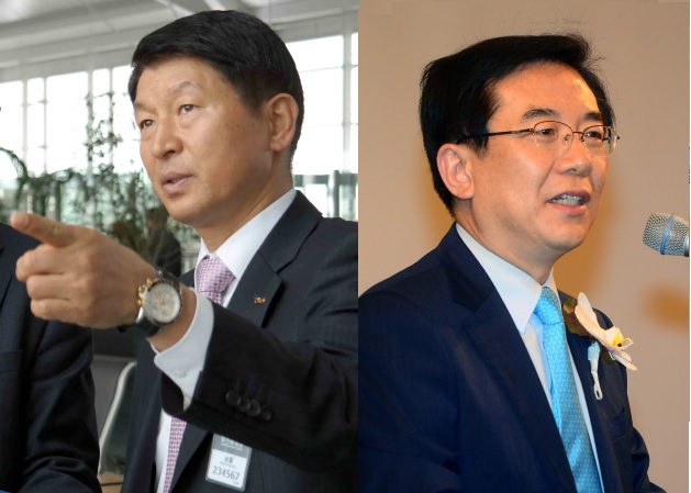 (좌)성일환 한국공항공사 사장 (우)정일영 인천공항공사 사장  