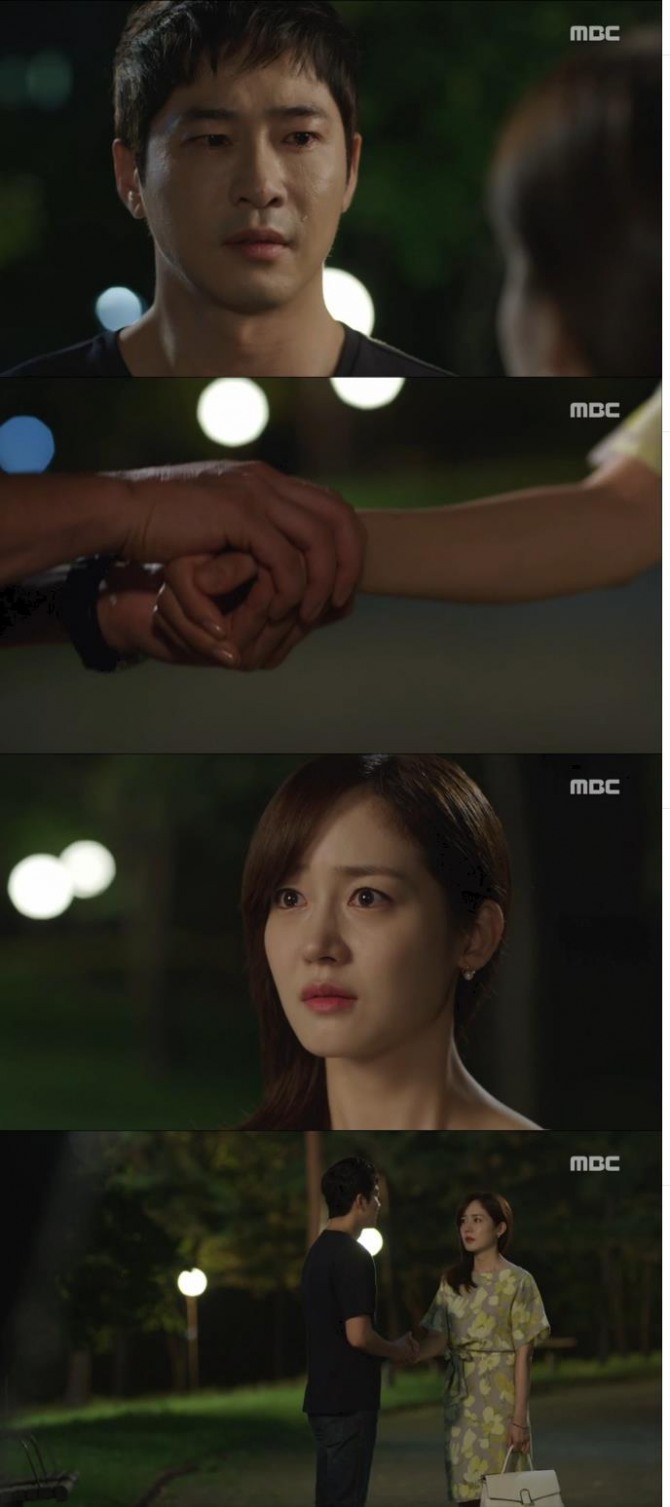 29일 밤 방송된 MBC 월화드라마 '몬스터'에서는 강기탄(강지환)이 오수연(성유리)에게 세 번째 사랑을 고백하는 장면이 그려졌다./사진=MBC 영상 캡처