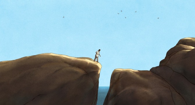 미카엘 두독 데 비트 감독의 신작 장편 '붉은 거북'