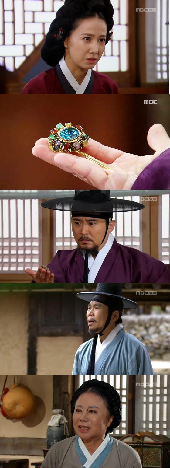 4일 밤 방송된 MBC 주말극 '옥중화'에서는 강선호(임호)가 옥녀(진세연)의 출생의 비밀에 접근하는 장면이 그려졌다./사진=MBC 영상 캡처