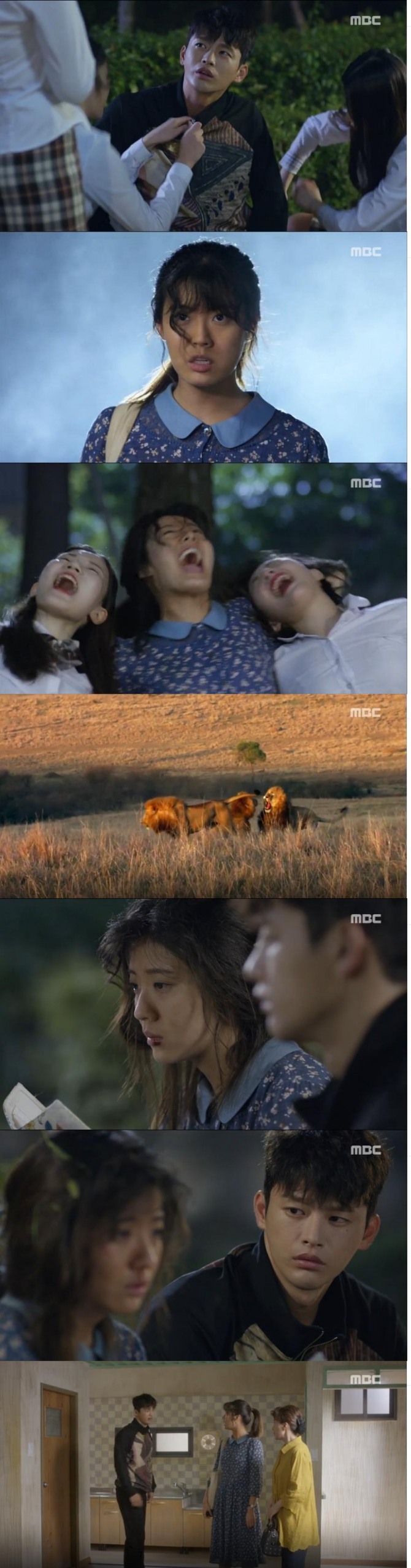 22일 밤 방송된 MBC 수목드라마 '쇼핑왕 루이' 2회에서는 기억상실남이 된 루이(서인국)과 고복실(남지현)이 옥탑방에서 무보증으로 동거를 시작하게 되는 장면이 그려졌다./사진=MBC 방송 캡처