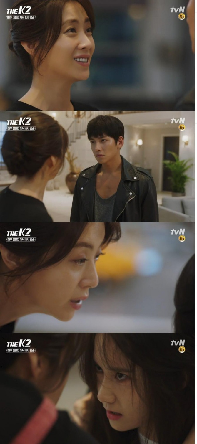 tvN새 금토드라마 '더 케이투(THE K2)'가 방송 2회만에 시청률 4%대로 진입하며 흥행을 예고했다./사진=tvN방송 캡처