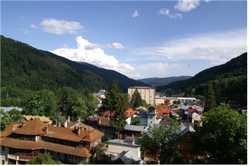 루마니아 휴양지의 모습