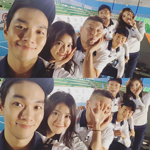 이규한, 이시영, 강호동, 최정원, 이수근, 전효성(왼쪽부터)/사진=이시영 인스타그램 캡처