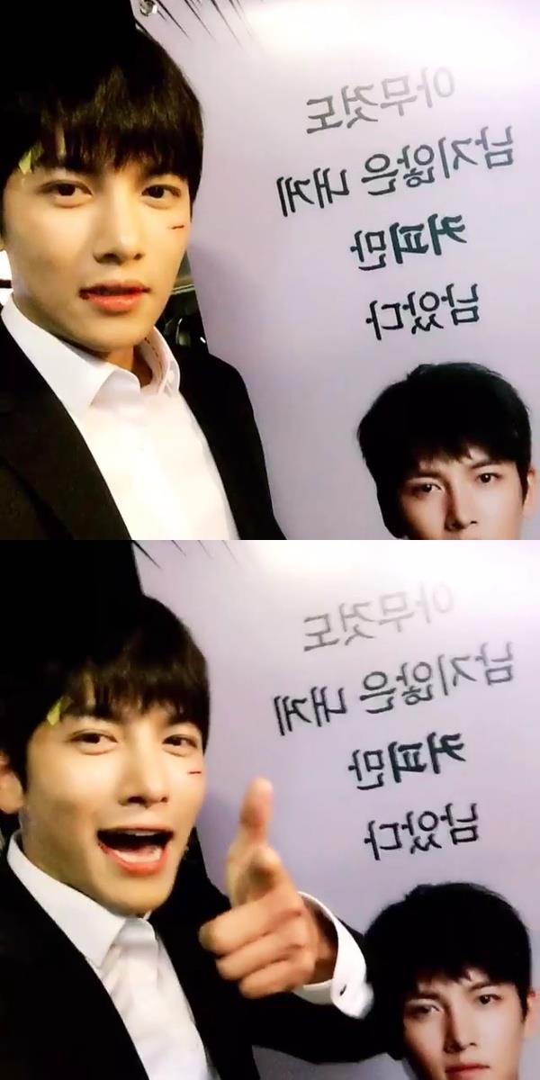 인기 금토드라마 tvN '더 케이투'(THE K2)  김제하 역의 지창욱이 4일 자신의 SNS를 통해 반전매력을 선사했다./사진=인스타그램 캡처