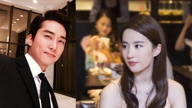 배우 송승헌이 지난 5일 생일을 맞아 연인 유역비, 지인들과 함께 서울에서 파티를 열었다./사진=송승헌, 유역비 인스타그램 킵처