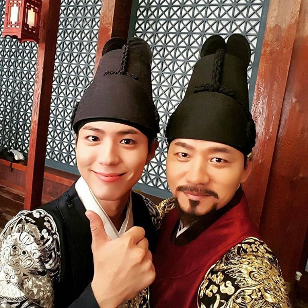 박보검과 김승수/사진=인스타그램 캡처