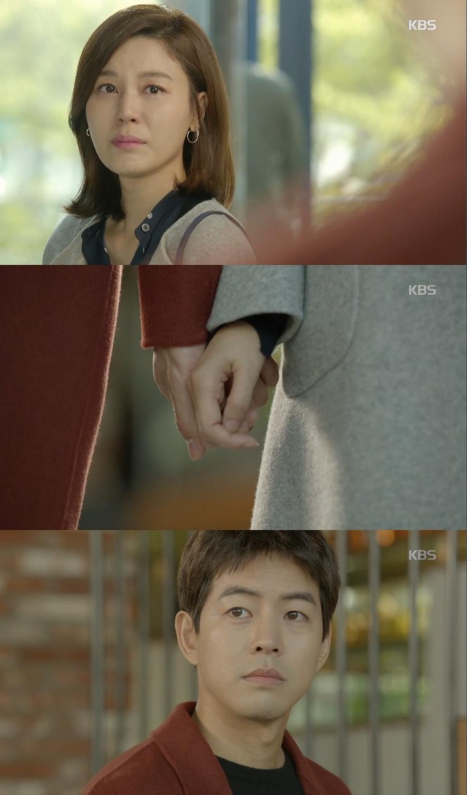 20일 밤 방송된 KBS2 수목드라마 '공항가는 길'에서 최수아(김하늘)와 서도우(이상윤)가 이별을 선언하면서 2라운드로 접어들었다. /사진=KBS2 방송 캡처
