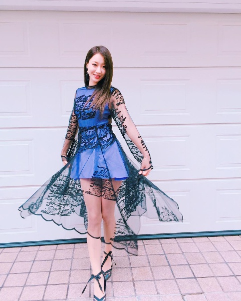 나인뮤지스의 경리/사진=경리 인스타그램 캡처