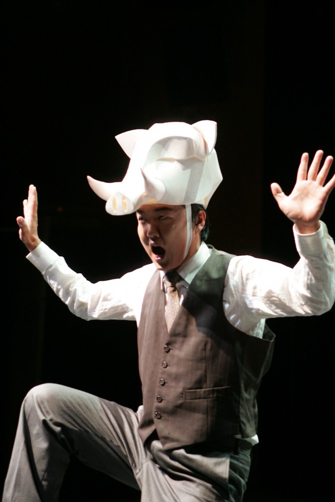 연극 '백석우화' 5장 동화시를 쓰다