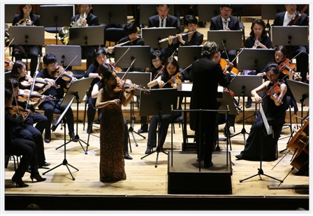 대구시립교향악단의 체코 공연(바이올리니스트 김봄소리) 