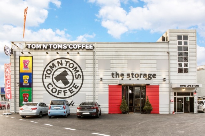 탐앤탐스, 창고형 카페 ‘더 스토리지’의 외관/사진제공=탐앤탐스 