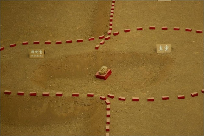 홍산문화 우하량 유적 여신묘 발굴터, 동석병용시대 홍산문화(B.C. 4500~B.C. 3000) 