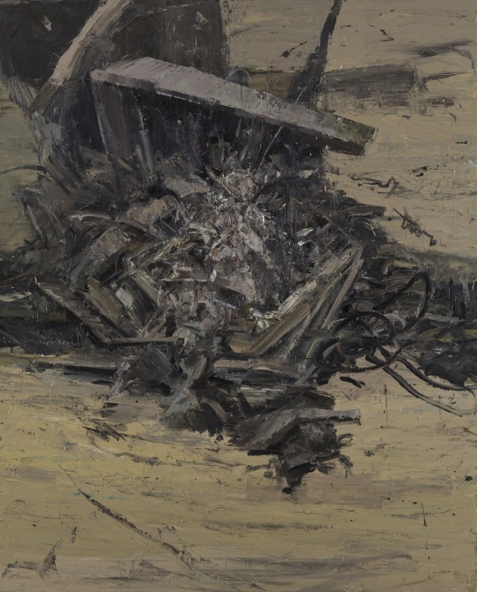 한성우作, 무제(untitled), 캔버스 위에 오일, 162.2cmX130.3cm, 2016