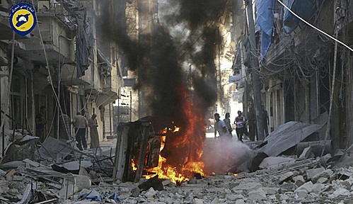 시리아 정부군이 반군 주둔지인 알레포를 제압하는데 성공했다 / 사진=AP 뉴시스