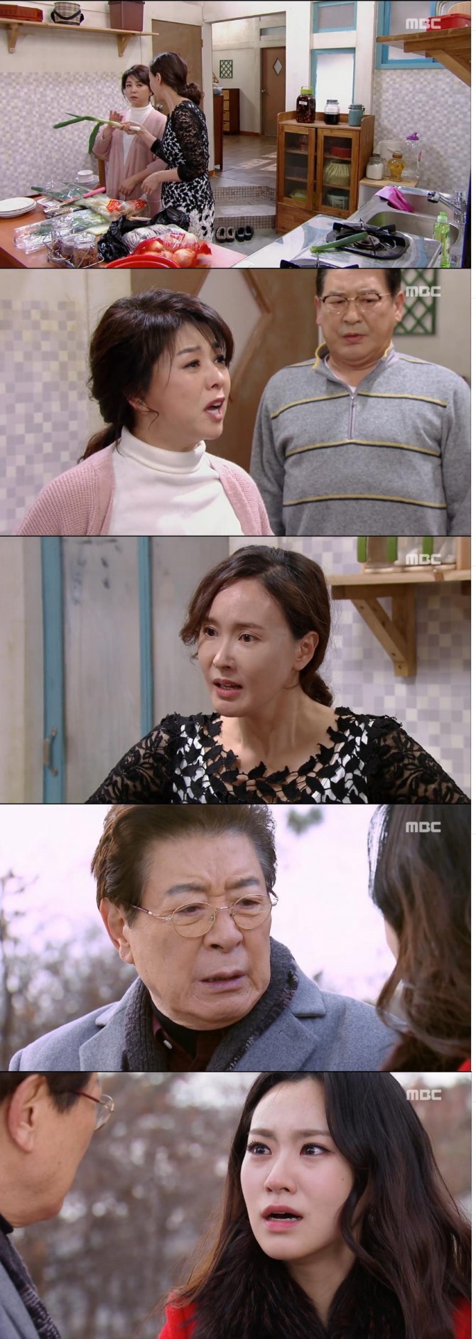 6일 방송된 MBC 일일극 '언제나 봄날'에서 주세은(김소혜)은 치매를 앓고 있는 강덕상(이정길)의 마음을 훔치는 데 성공했다./사진=MBC 방송 캡처