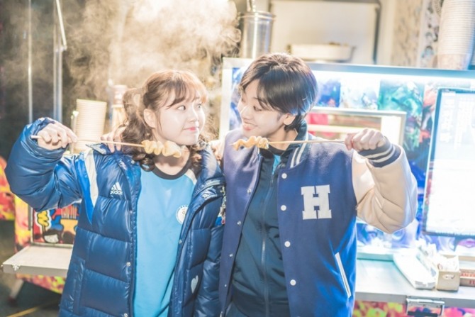 MBC 수목극 '역도요정 김복주' 비하인드 컷/사진=초록뱀 미디어 제공