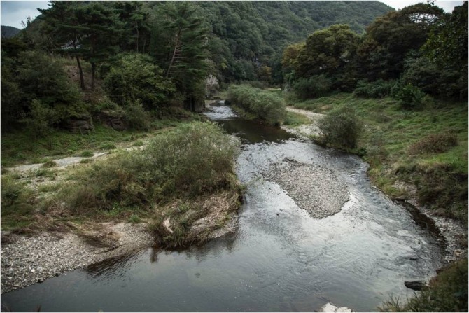 울산 반구대 암각화가 있는 대곡천(大谷川)