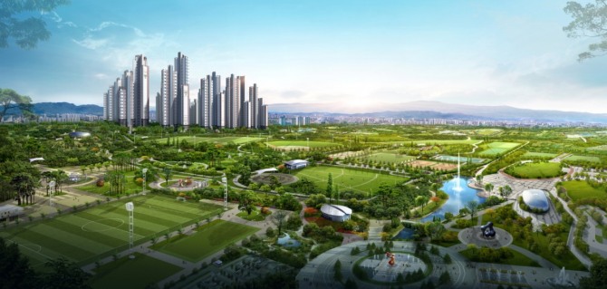 이안원주태장 광역투시도. 사진=대우산업개발.