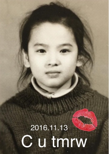 어린 시절의 송혜교/사진=송혜교 인스타그램 캡처