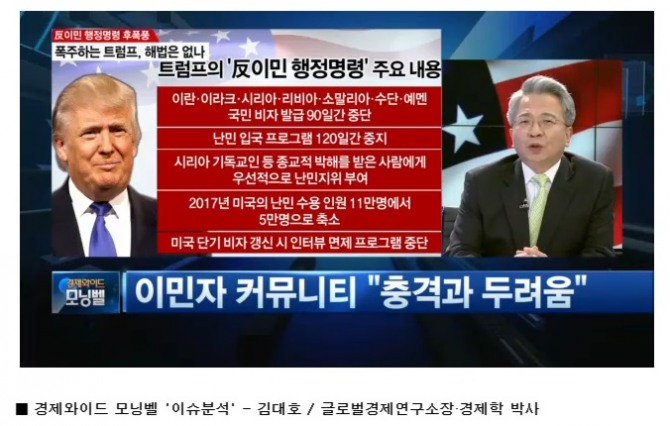 샌더스 트럼프 충돌로 미국이 더욱 어지러운 상황이다. 도드-프랭크법 오마바 케어 철회  트럼프 쇼크 이후 미국경제 분석과 진단, 김대호 박사 SBS CNBC 방송 환율 국제유가 뉴욕증시 다우지수 금시세 진단. 
