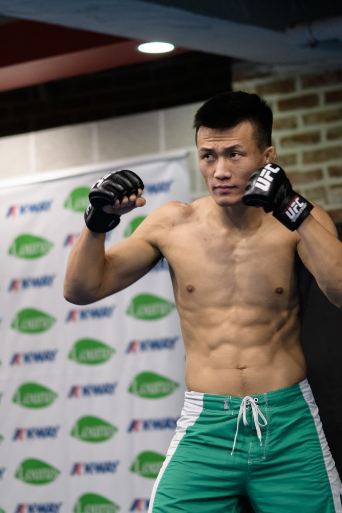 UFC패더컵 세계랭킹 9위에 오른 '코리안 좀비' 정찬성 선수.