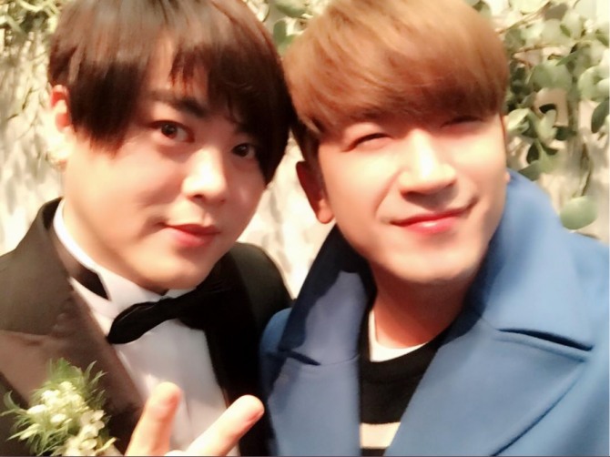 신화 이민우가 12일 결혼식을 올리는 문희준을 축하했다./사진=이민우 인스타그램 캡처