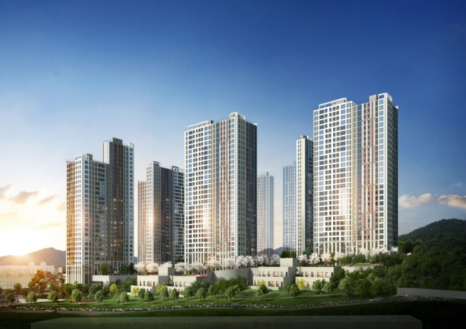 오산시티자이2차 투시도. GS건설=제공.