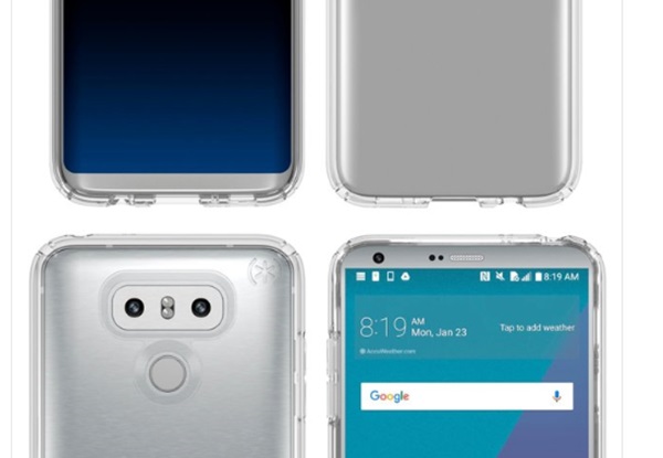 에반 블래스가 17일(현지시간) 새로이 유출한 삼성 갤럭시S8(위)과 LG G6의 전후면 모습. 사진=에반 블래스 