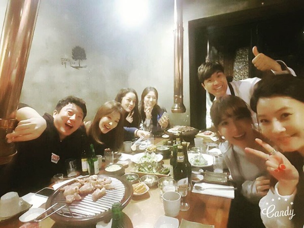 '하숙집 딸들' 첫 회식/사진=박시연 인스타그램 캡처