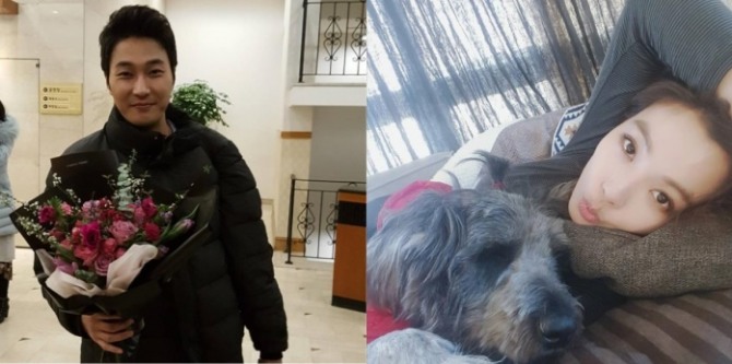 뮤지컬 배유 조성윤과 배우 윤소이가 5월 결혼식을 올린다./사진=조성윤, 윤소이 인스타그램 캡처