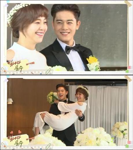 3일 밤 방송되는 KBS1 TV 일일드라마 '빛나라 은수' 69회에서 오은수(이영은)와 윤수호(김동준)는 셀프 웨딩을 치른다./사진=KBS1 영상 캡처