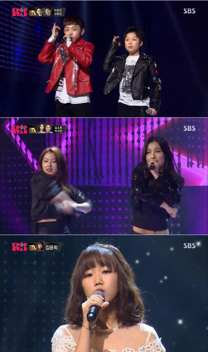 5일 방송된 SBS K 팝스타6에서는 TOP8 진출자로 보이프렌드, 김소희&이수민, 김윤희, 샤넌, 고아라&김혜림, 전민주&크리샤 추, 마은진, 석지수 등이 확정됐다. /사진=SBS 방송 캡처