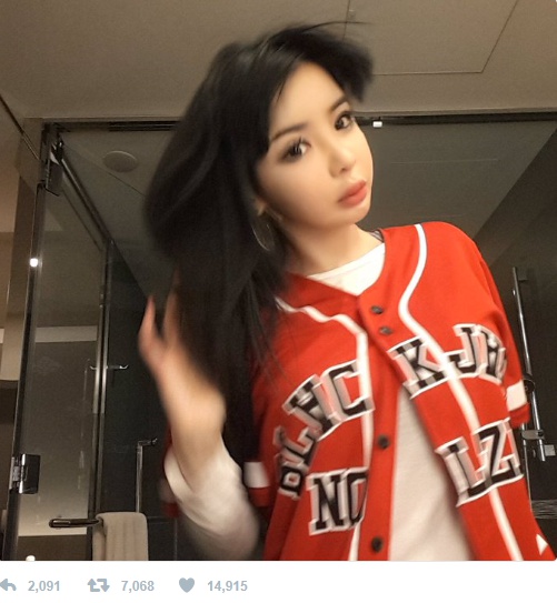 그룹 2NE1멤버였던 박봄이 6일 자신의 SNS를 통해 근황을 전했다./사진=박봄 트위터 캡처
