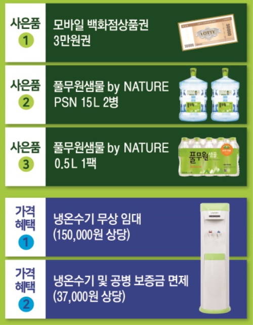 풀무원샘물=제공