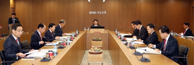 BNK경남은행은 23일 ‘제3기 정기주주총회’를 개최했다. BNK경남은행=제공