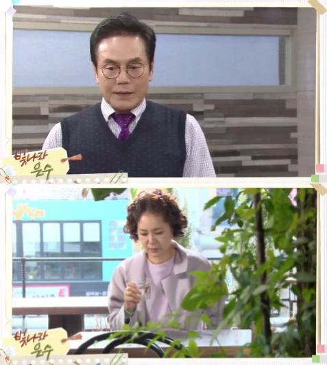 24일 밤 방송되는 KBS1 일일드라마 '빛나라 은수' 83회에서는 김재우(박찬환)가 딸 빛나(박하나)의 8년 전 악행을 알게되는 장면이 그려진다. /사진=KBS1 영상 캡처