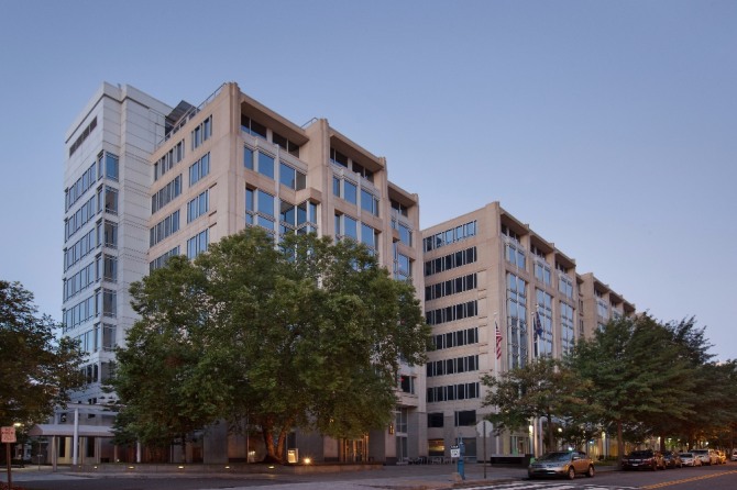 미국의 수도인 워싱턴 D.C.에 위치한 미국항공우주국(NASA)본사 빌딩. 하나자산운용은 이 건물에 임대수익을 추구하는 ‘하나나사부동산 투자신탁1호’를 22일 출시했다. 
