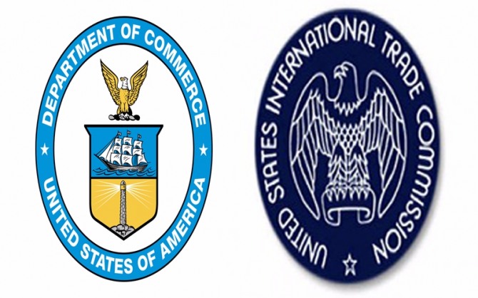미국 상무부(Department of Commerce)와 국제무역위원회 (International Trade Commission).