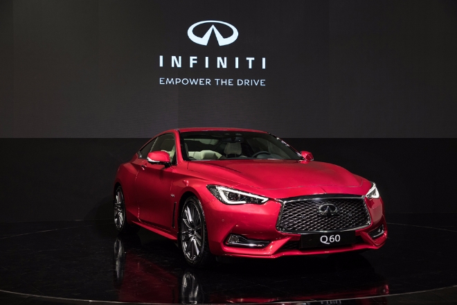 인피니티코리아가 선보인 400마력을 발휘하는 프리미엄 스포츠 쿠페 'Q60S 3.0t 레드스포츠'(Red Sport)