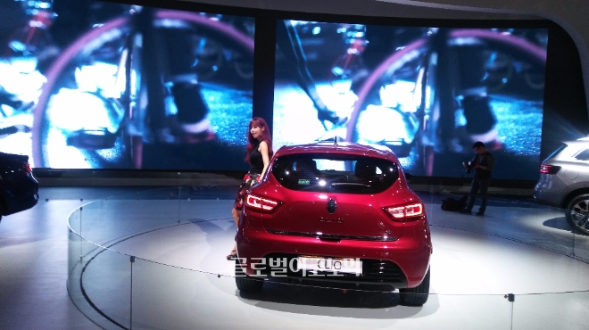 르노삼성이 국내에 도입 예정인 '클리오' 사진=천원기 기자