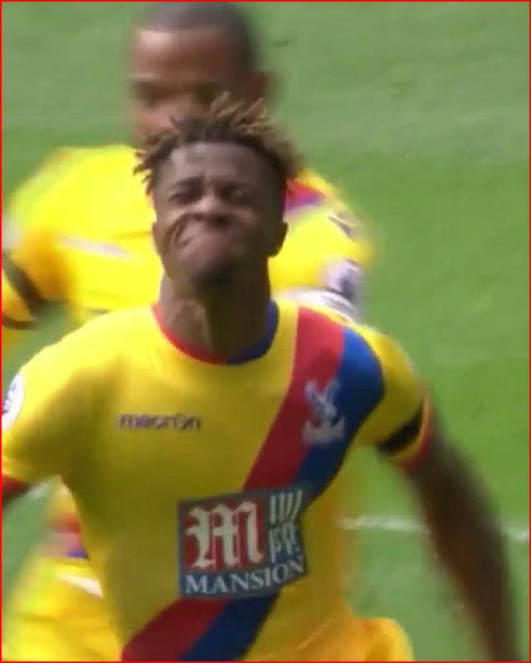 크리스탈 팰리스는 1일 잉글리시 프리미어리그 1위 첼시를 상대로 전반 9분, 11분 윌프레드 자하와 크리스티안 벤테케가 두골을 넣으며 2대 1로 승리했다. /사진=SPO TV 캡처