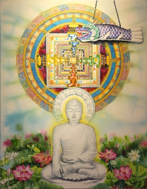 BNK경남은행은 BNK경남은행갤러리 스물아홉 번째 마당이자 여섯 번째 대관전시로 '백혜주 개인전-만다라'를 공개했다. BNK경남은행=제공