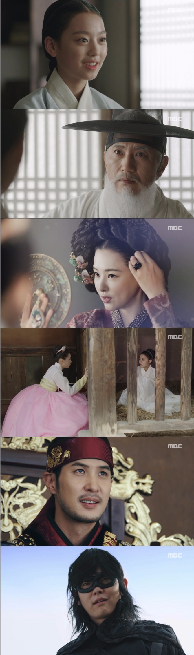 18일 방송된 MBC '역적: 백성을 훔친 도적'에서는 상화(이수빈)이 바로 홍길동의 잃어버린 여동생 어리니라는 비밀이 드러난 가운데, 홍길동이 연산군의 궁을 습격하는 장면이 그려졌다. 사진=MBC 방송 캡처