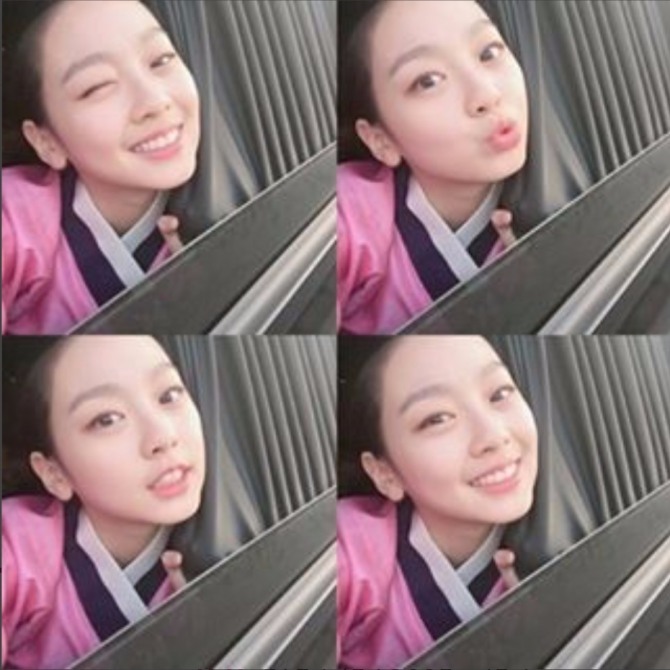 MBC 월화드라마 '역적: 백성을 훔친 도적'에서 홍길동 역의 윤균상 여동생 어리니로 밝혀진 이수민. 사진=인스타그램 캡처