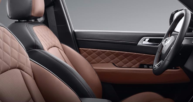 G4 렉스턴의 실내