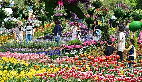 28일부터 5월 14일까지 17일간 ‘2017 고양국제꽃박람회’가 열린다./뉴시스