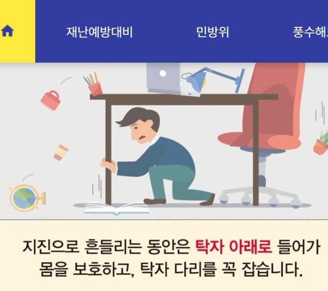 긴급재난문자, 재난문자 사진=국민안전처