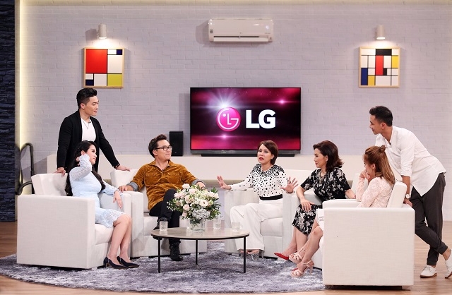 LG전자와 베트남 국영방송 HTV 7이 제작하는 예능 프로그램 ‘똑똑한 아내들’에 등장한 LG 가전제품.